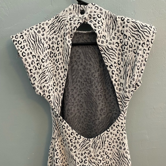 Vintage 80’s Leopard Dress - Picture 2 of 6